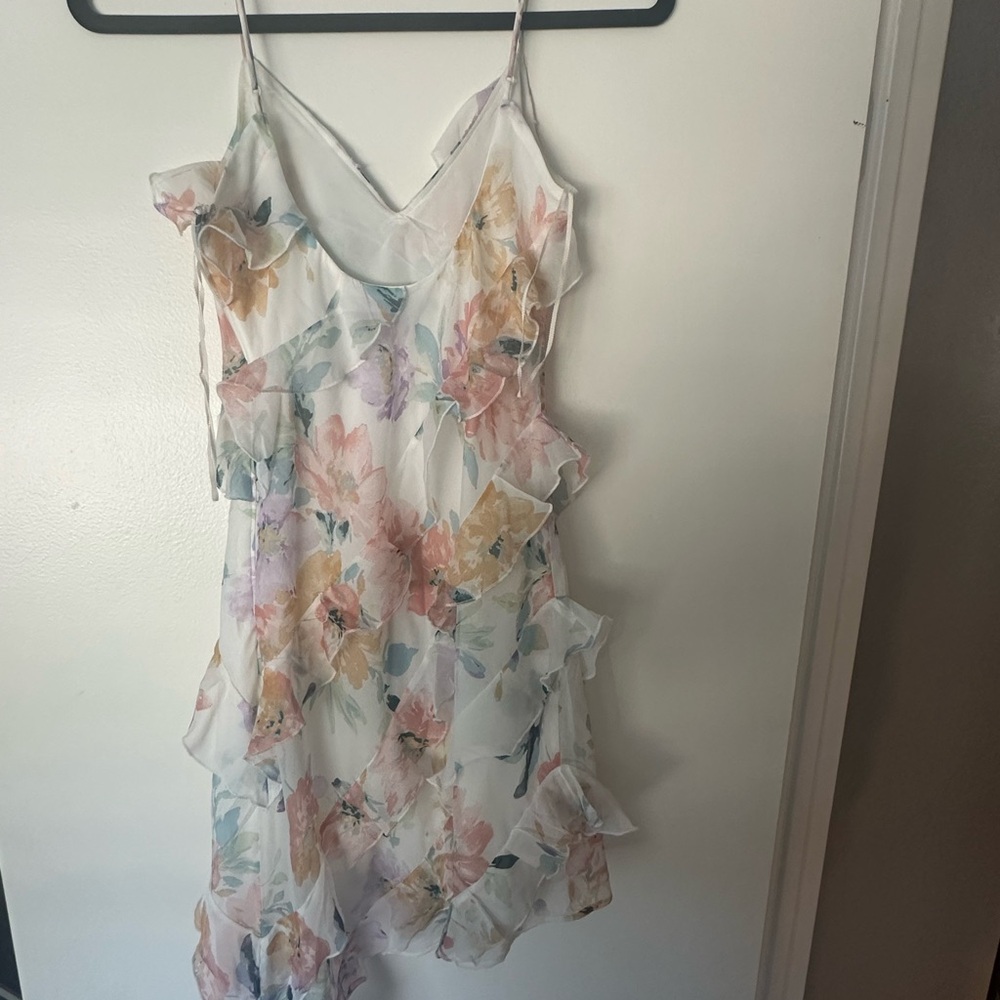 Abercrombie & Fitch Pastel Floral Mini Dress - Picture 2 of 3